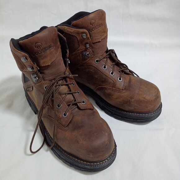 Wolverine Hellcat W201175 Leather Work Boots Size 13 Waterproof Plus main image 5